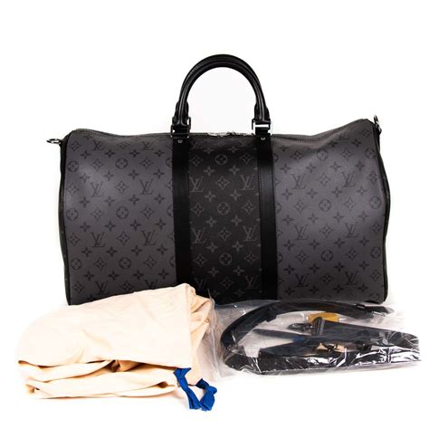 lv keepall 50 black.